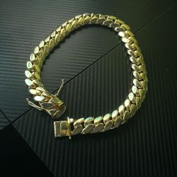 Gold Plated 20mm 18 Inch Cuban Link