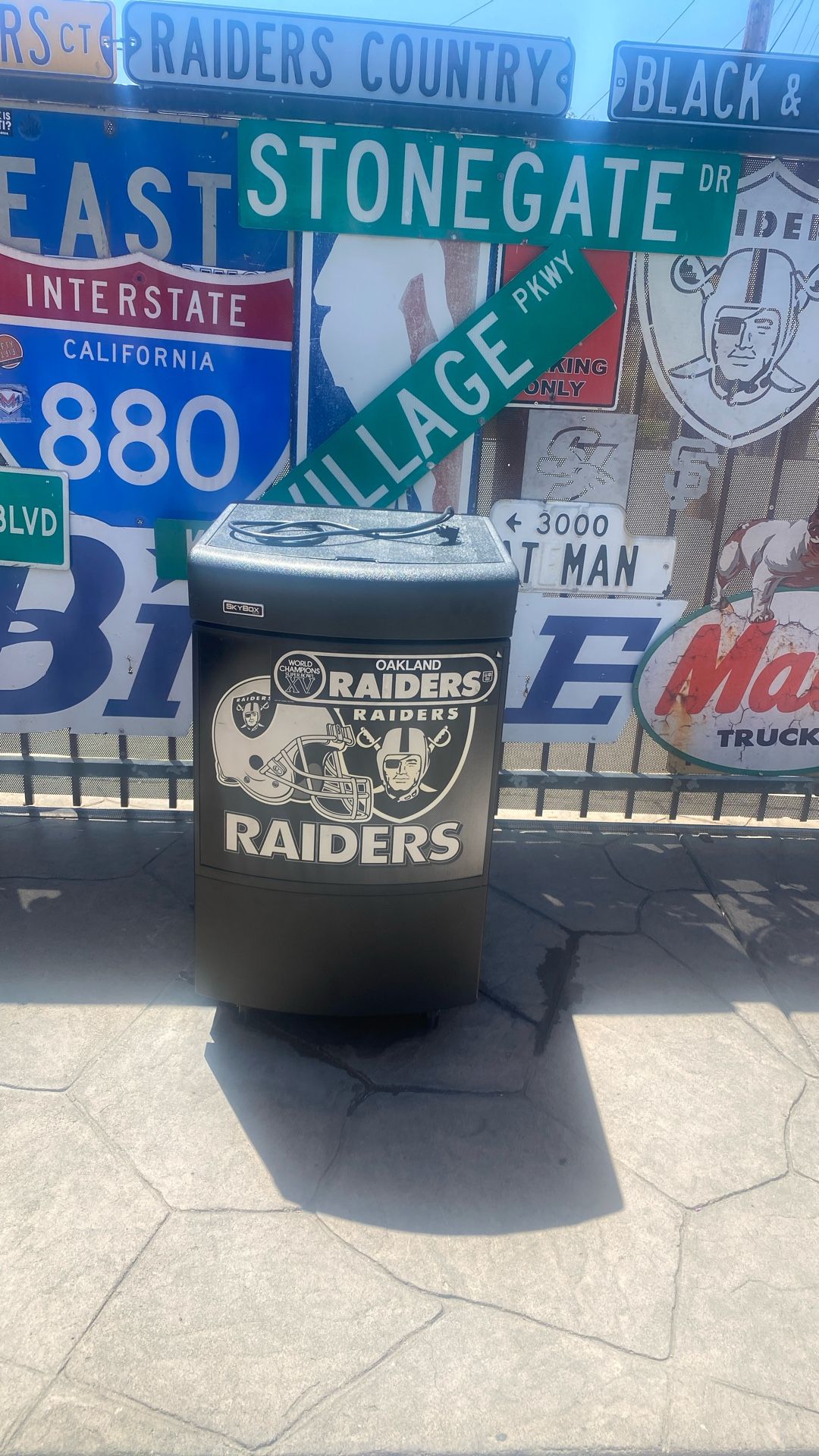 Raiders Mini Fridge