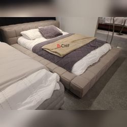 Queen  / Eastern King Size Platform Bed Frame  - Tax Season Sale ! 