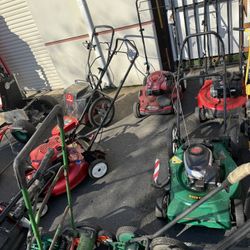Mowers, Generators, Weed Wackers, Blowers 