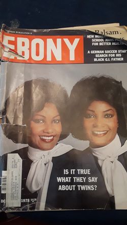 Old ebony magazine from 1978