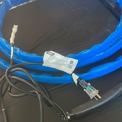 Camco 75535G Blue Heated Drinking Water Hose HC-T 326"  189 watts 1.58 AMPS 120 volts