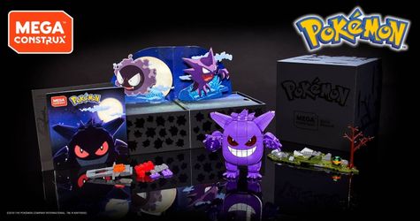 Sealed SDCC 2018 Mattel Exclusive Limited Edition Mega Construx Pokemon Gengar