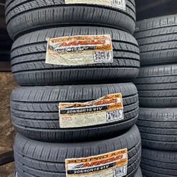 SET OF FOUR NEW TIRES 205/60/15 ARROYO ECO PRO A/S, INCLUDING MOUNT AND BALANCE, ASK ME FOR ANY SIZE OR BRAND 