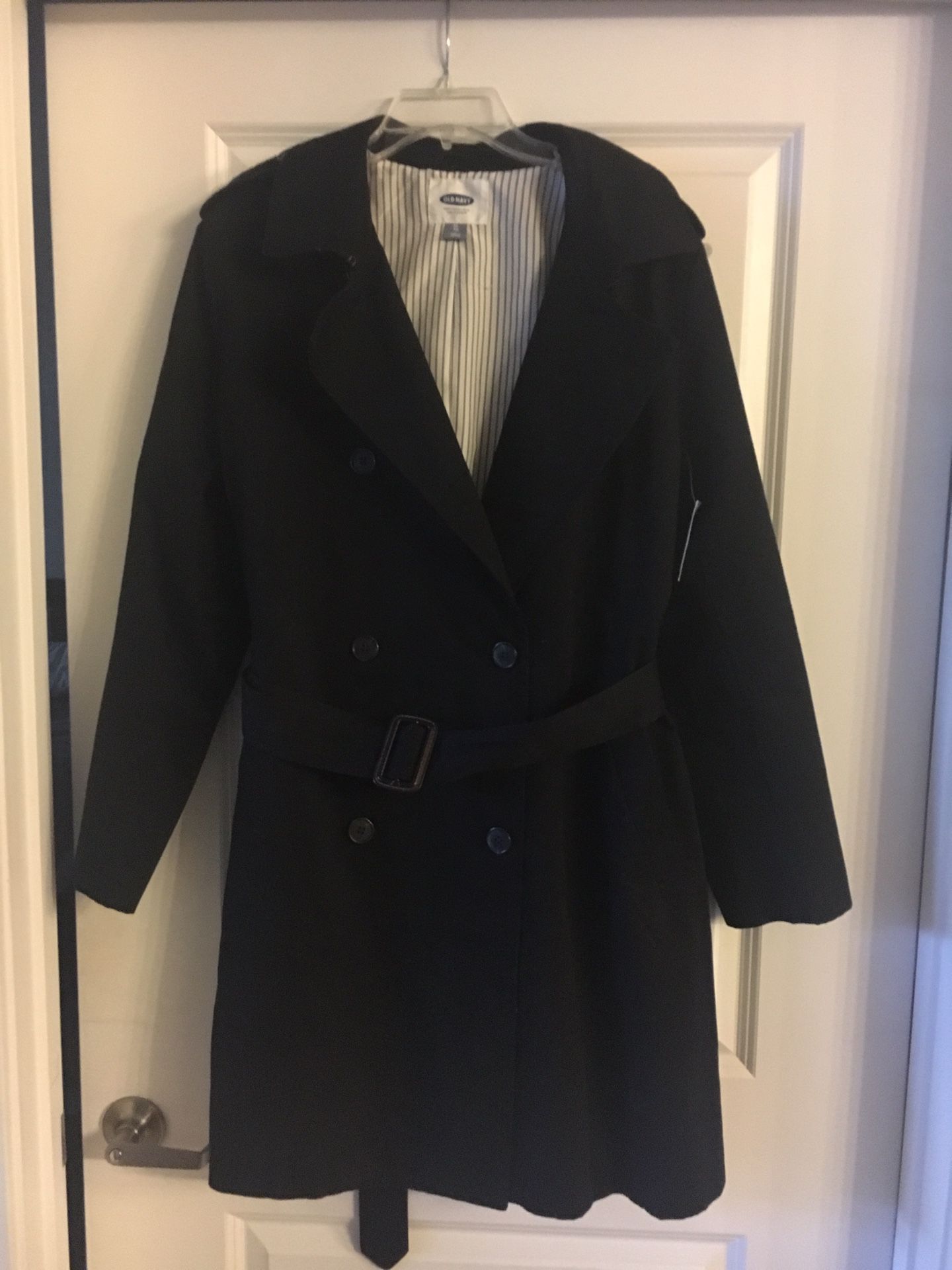 Women’s New Black Pea Coat (w/ tags)