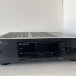 Kenwood Audio Video Surround Sound Receiver 105VR Tested Working