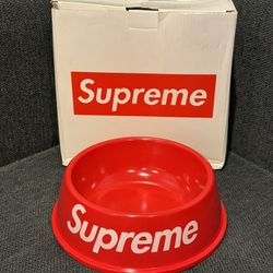 SUPREME Dog Bowl