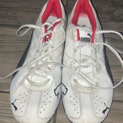 PUMA Leather Tennis Shoes