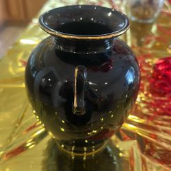 Vintage Black Porcelain