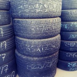 35 12.50 17 & More Tire Sizes 