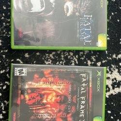Original Xbox Games - Fatal Frame 1 & 2 Complete -160