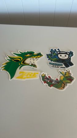 Dragon Themed Sticker Pack – Set of 3