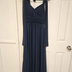 Navy Blue Formal Dress