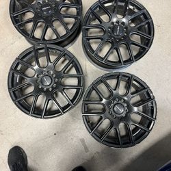 17x7 Vision 426 Wheels.  