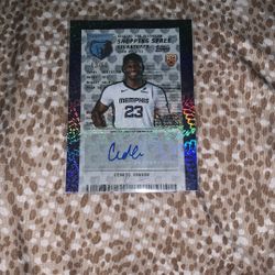 Cedric Coward Shopping Spree Signatures /50 SSA-CC