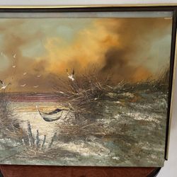 Two Canvas Paintings