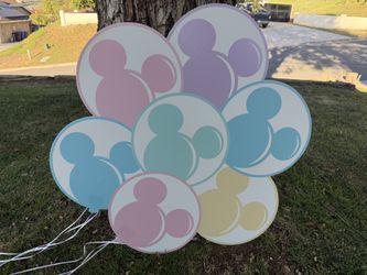 Disneyland Pastel Balloons
