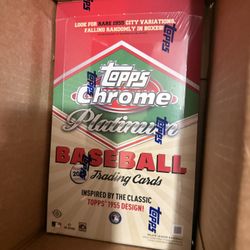 Topps Chrome Platinum 2025 Hobby Box 