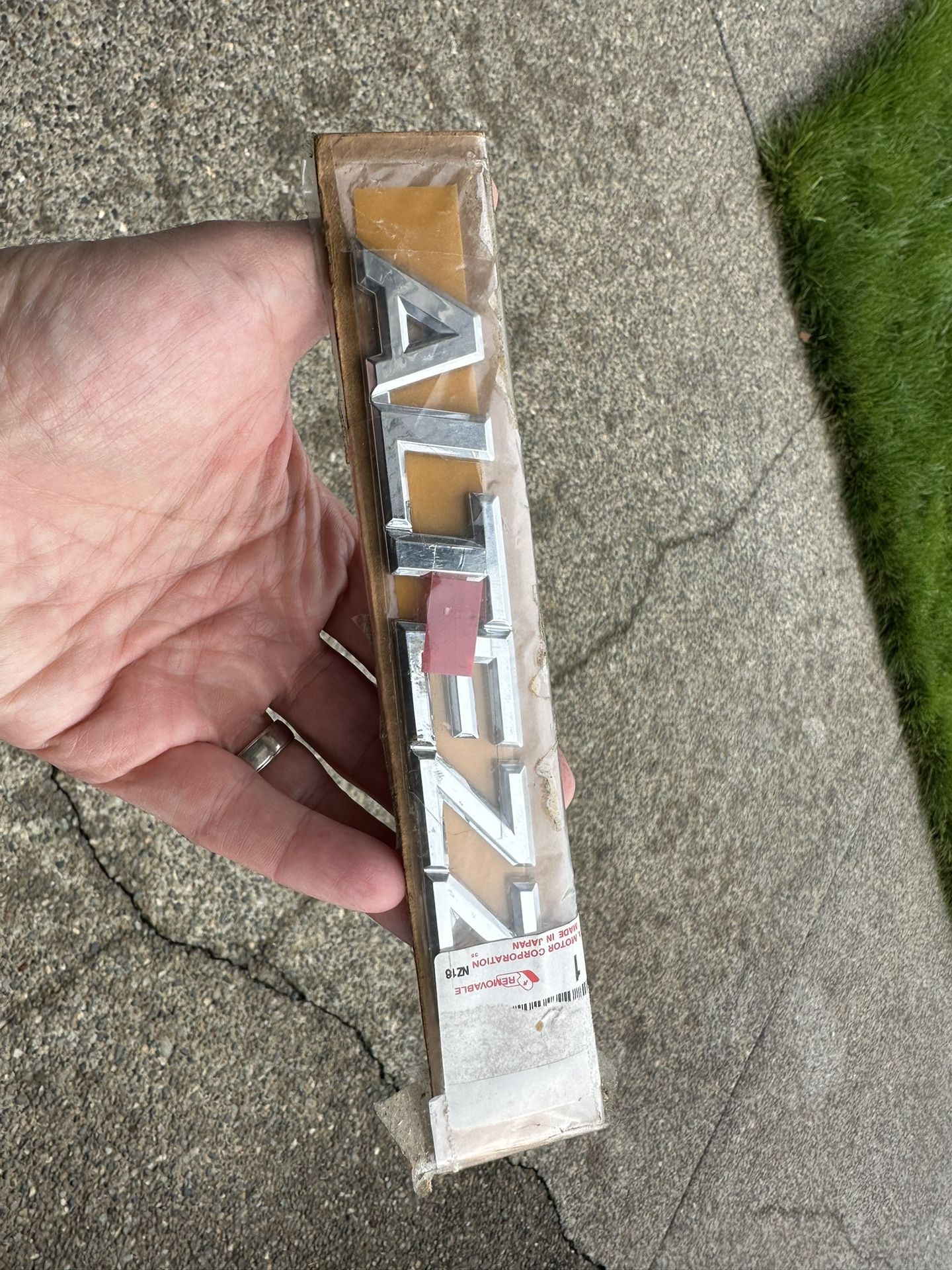 Genuine Toyota Altezza Trunk Emblem