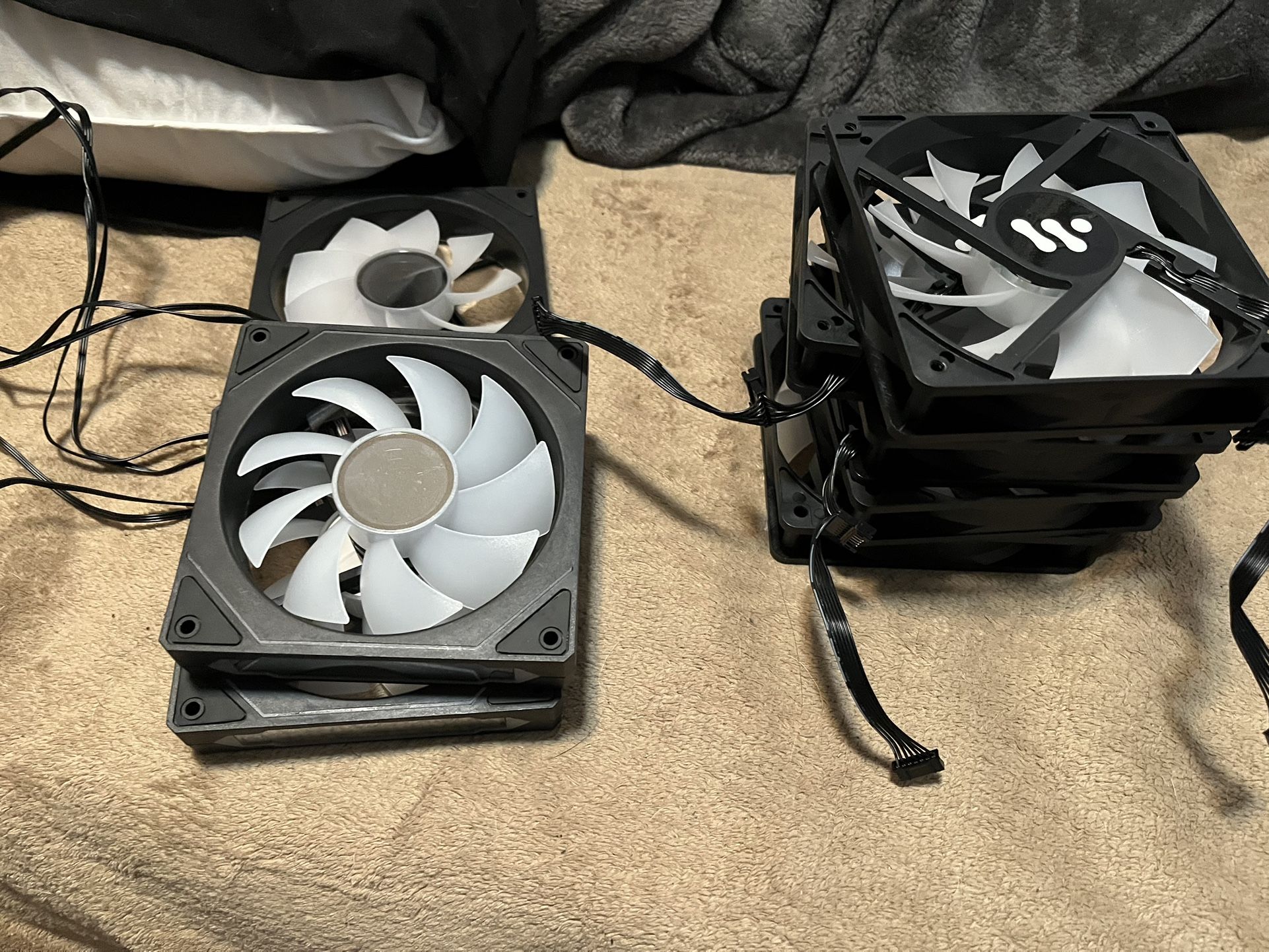 PC FANS ( Rgb infinity Mirror & Regular Rgb