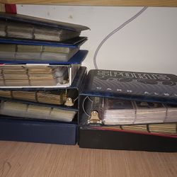 Huge Nascar Card Collection And One Book Of Basketball All For One Money