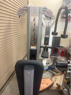 Freemotion tricep machine