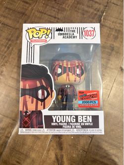 Funko Pop! Television - The Umbrella Academy - Young Ben - Bloody - NYCC LE 2000