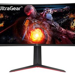 LG UltraGear QHD 34-Inch Curved Gaming Monitor 34GP63A-B, VA with HDR 10 Compatibility and AMD FreeSync Premium, 160Hz, Black