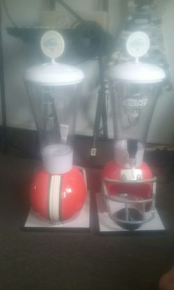 Ultra rare Cleveland Browns drink dispensers for the die hard fan that has to keep his company hydrated ; )