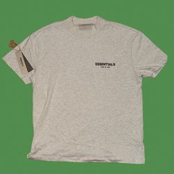 Fear of God Essentials Tee “Light Oatmeal” – Brand New w/ Tags – Size [Small]