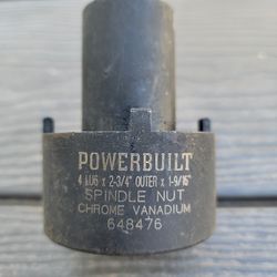 4 Prong Spindle Nut Wrench. Socket