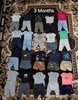 BIG LOT
3-Month Baby Boy Clothing Lot - Nike, Carter's, Polo Ralph Lauren
(SEVERAL PICTURES)