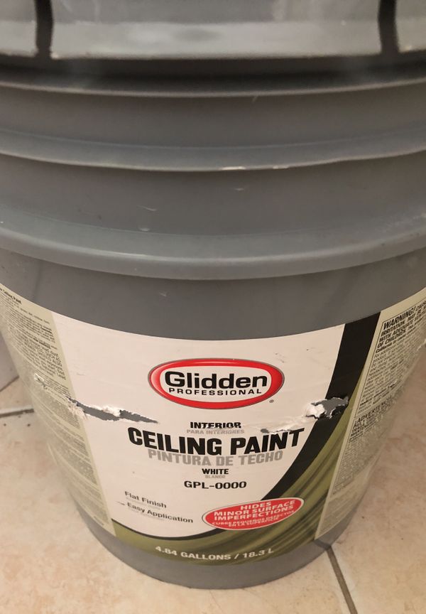 Glidden Ceiling Paint White For Sale In Hollywood Fl Offerup