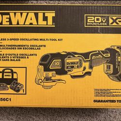 DEWALT Cordless Brushless 20-volt Max 3-speed 6-Piece Oscillating Multi-Tool Kit