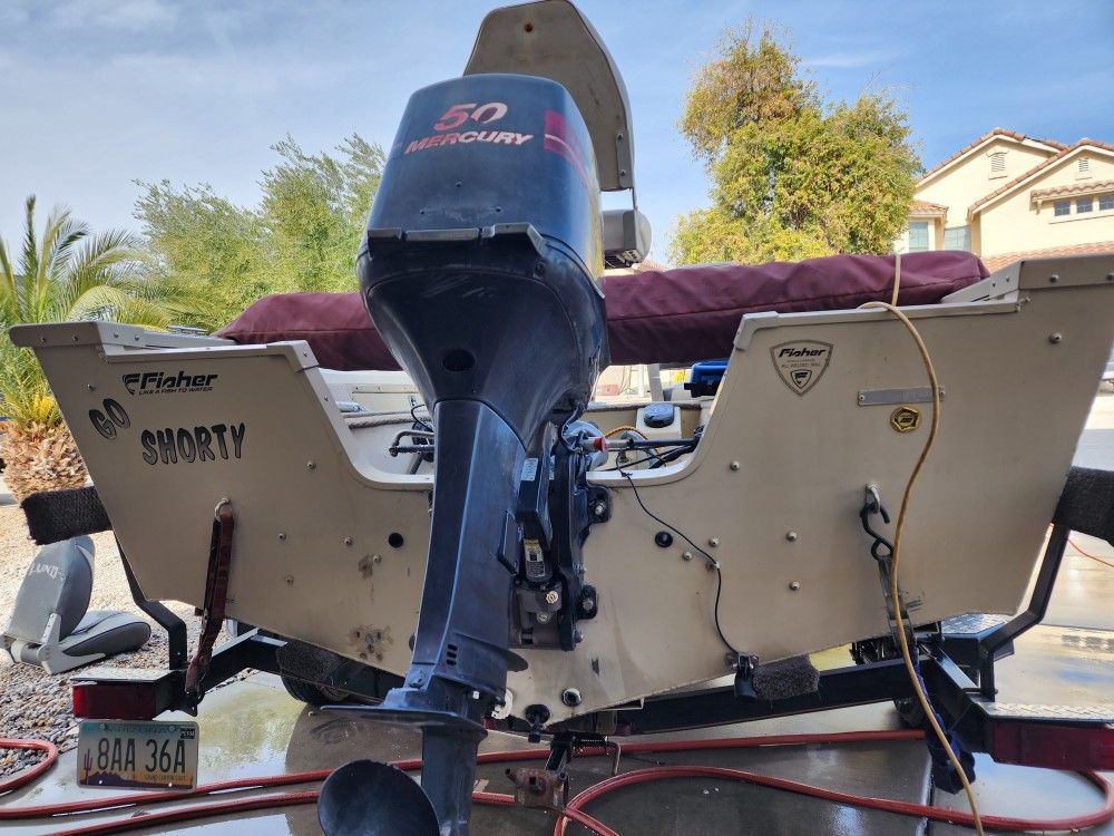 Boat Aluminum FISHER