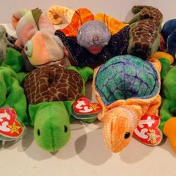 Ty Beanie Babies--Reptiles & Such  $5 Each