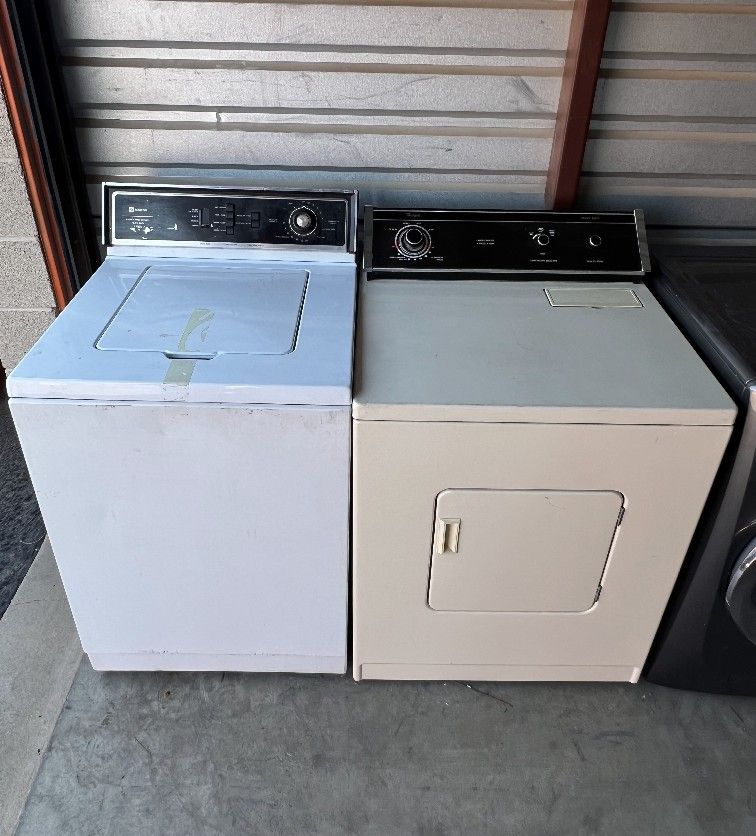 Maytag Washer And Whirlpool Electric Dryer