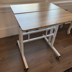 Mobile Adjustable Standing Desk