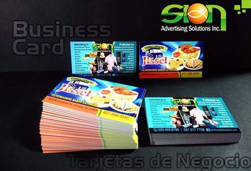 Publicidad impresa y en láser