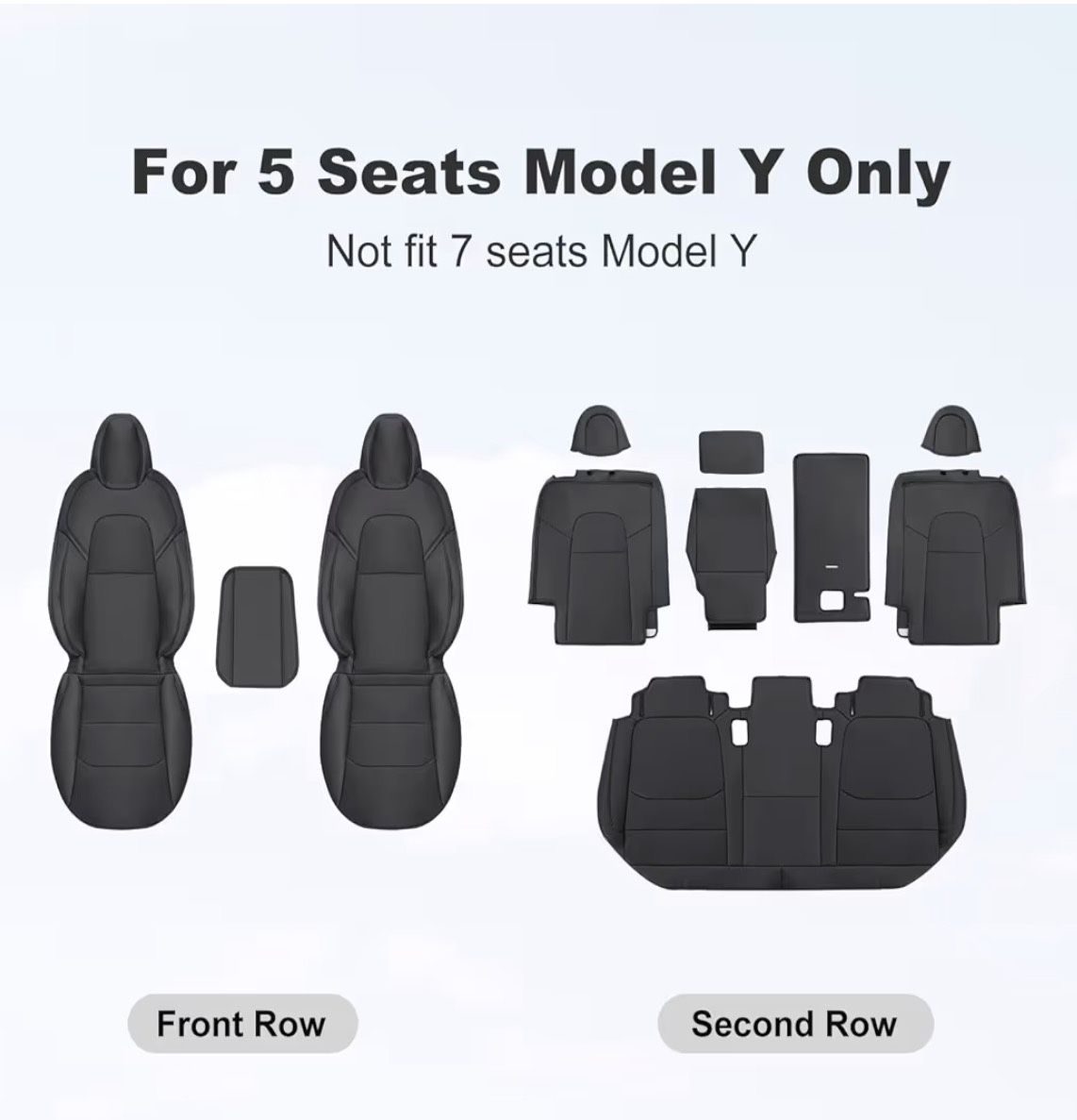 NEW - Tesla Model Y Seat Covers