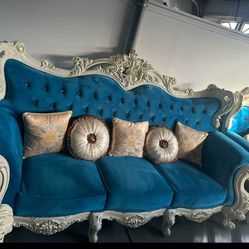 Beautiful Blue Couch