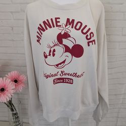 Minnie Mouse off-white Sweatshirt size L
