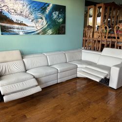 Leather Sectional