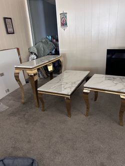 Living room tables 3 together