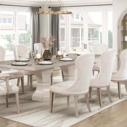 New Dining table set 9pc