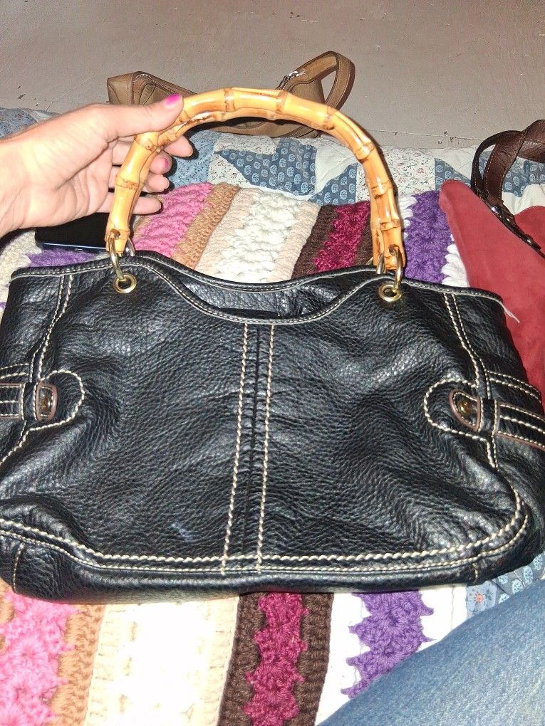Y2K Leather Handbag