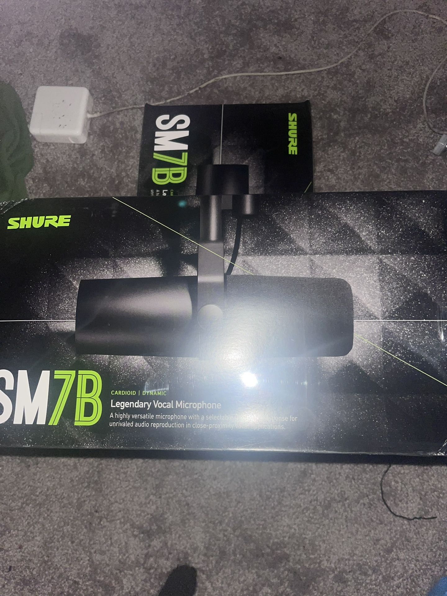 New Shure SM7B