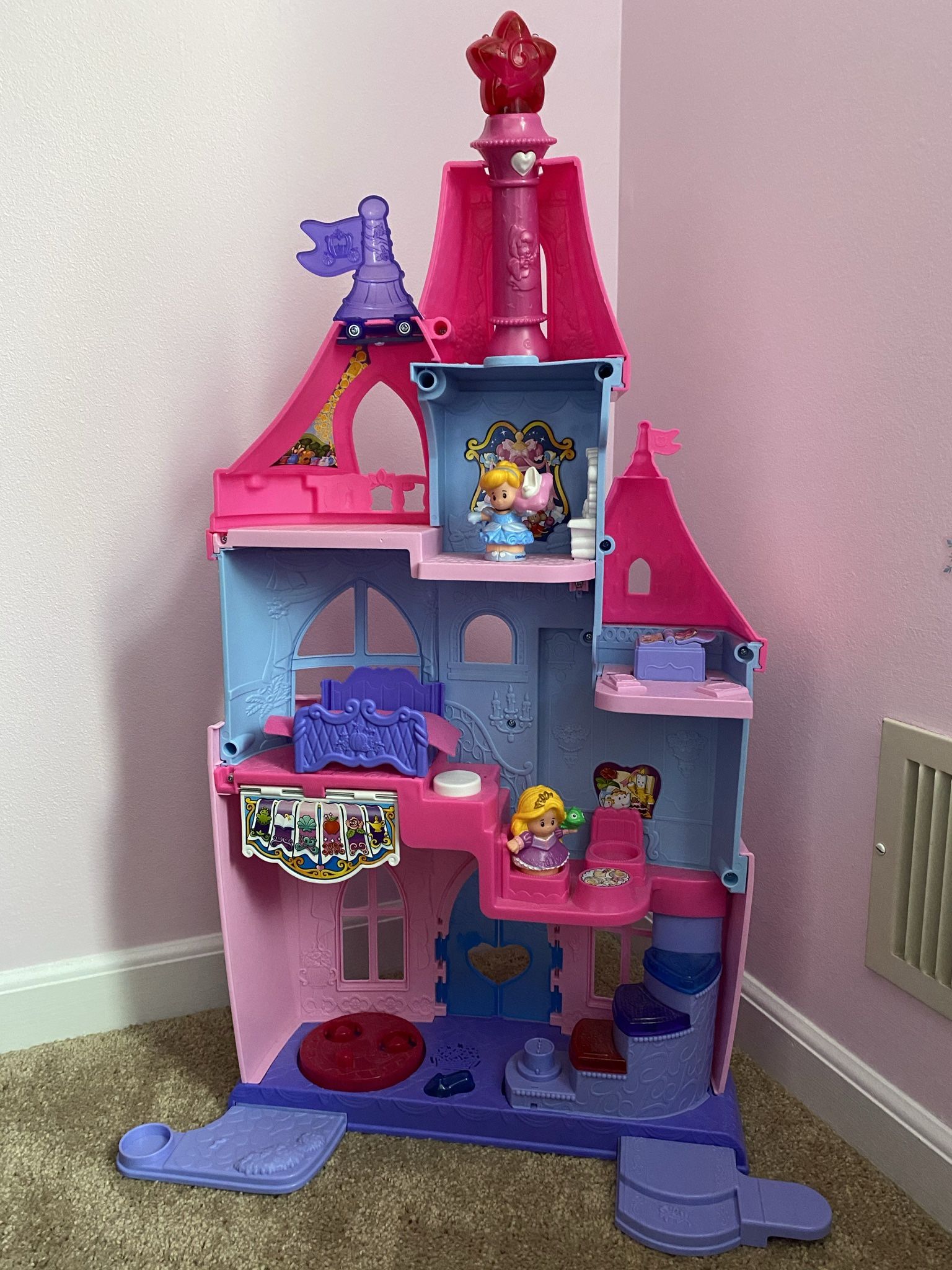 Fisher-Price Little People Disney Princess, Magical Wand Palace Dolly