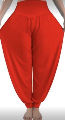 Harem Pants Yoga Hippie Boho Beach Pants Summer Baggy Joggers Plus Size 3XL for $9(original price is $20)