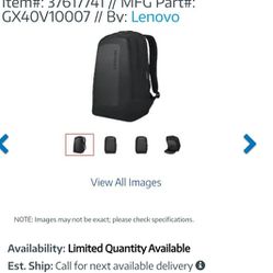 Lenovo Legion - Bolsa para laptop para videojuegos, protección de doble capa, bolsillos de almacenamiento dedicados

